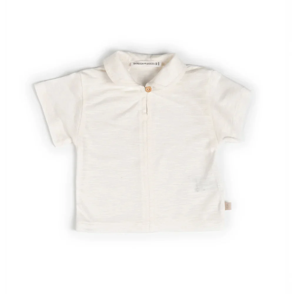 BAMBOOM SHIRT CON COLLETTO OFFWHITE 1117